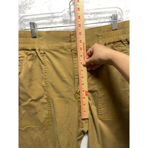 CAbi Style 5693 Discovery Trouser Woman Size 12 Missing Belt Brown Pockets - Picture 2 of 11